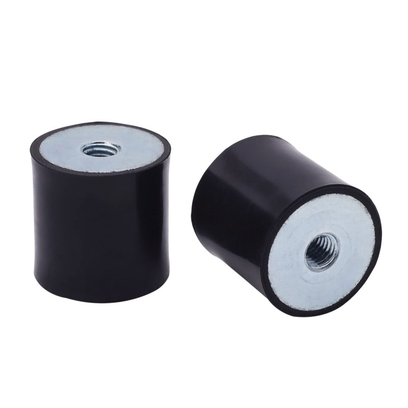 Rubber Vibration Damper 4 Pieces Rubber Metal Buffer Holders Anti