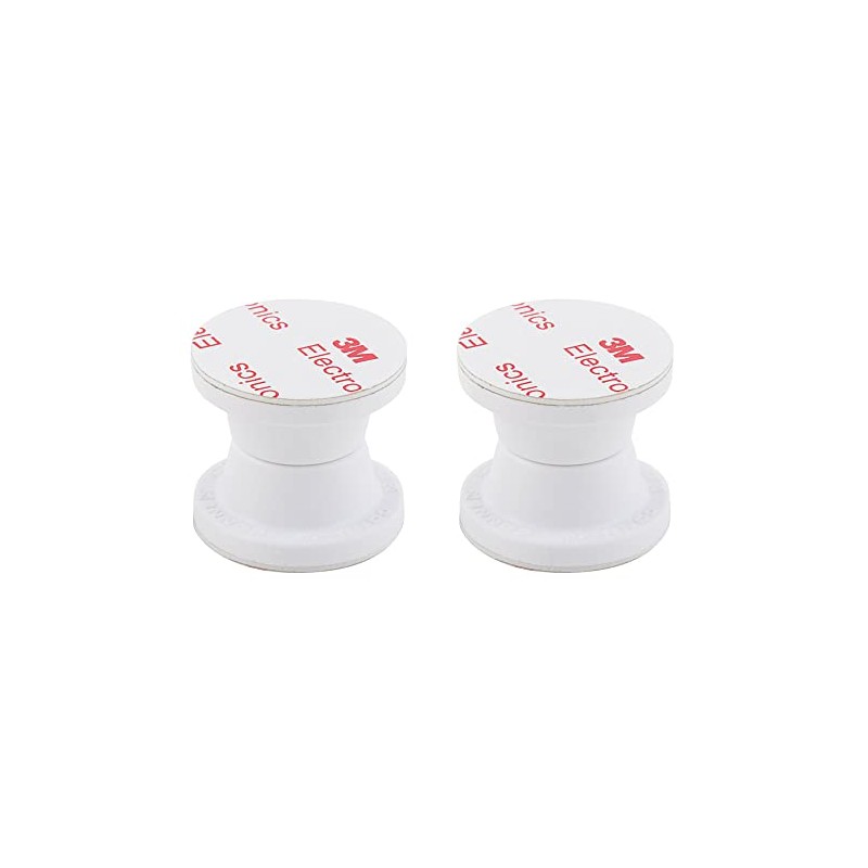 AP Products 013-09801 Magnetic Door Hold Backs, White