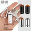 GC 3 x Pocket Ashtray Mini Stick Cup with Carabiner