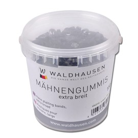 Mähnengummis extra breit, schwarz, 150 ml