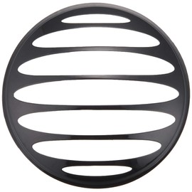Kijima HD-01563 Motorcycle Parts Headlight Grill for 05y-5-3/4 Inch, Black
