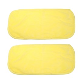 VOCOSTE Makeup Remover Cleaning Cloth Makeup Remover Cleaning Towel Washable Reusable Suitable for Most Skin Types 40x20cm 2pcs Yellow