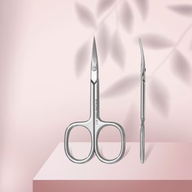 Natury Nails STALEKS PRO by Professional Cuticle Scissors Ergonomic Rings Stainless Steel Classic 21/1