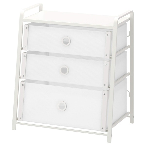 IKEA Floating Wall LOTE Chest (3 Drawers), White (X 30293723) (302.937. 23)