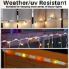 Nuanchu 100pcs Christmas String Light Clips Hanging Outdoor Light Clips