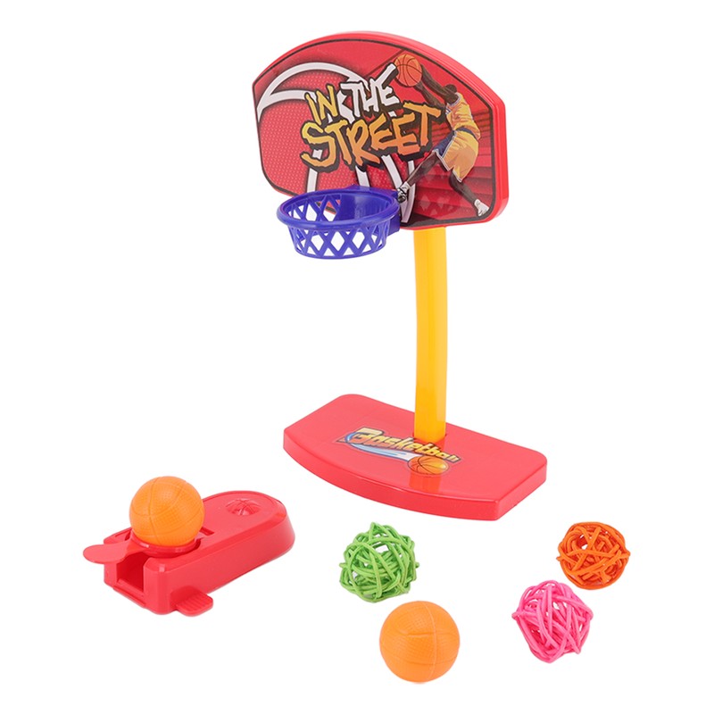 4pcs Bird Training Toys Interactive Fun Basketball Skateboard Trolley Parrot