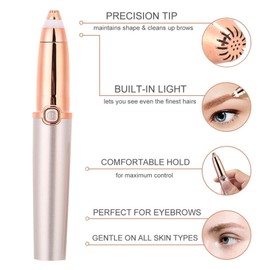 Eléctrica Depiladora Cejas, Cortador De Cejas Sin Dolor,Herramienta Dolor Portátil Recargable Para Mujeres,Depiladora Depiladora Mujer For Hombres/Hojas De Rasurar Mujer
