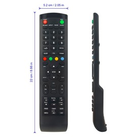 VINABTY New HTC-3248 Remote Control Replacement HTL-3246 Remote Control for XORO TV HTC-3248 HTL-2447 HTL-3246 HTC-2448 Remote Controller