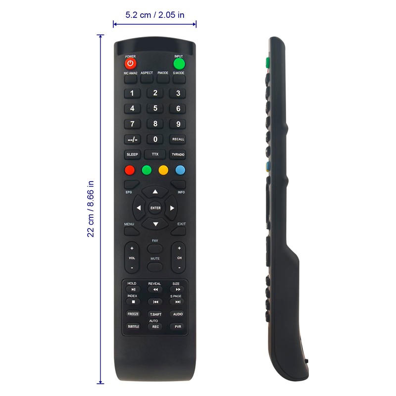 VINABTY New HTC-3248 Remote Control Replacement HTL-3246 Remote Control for