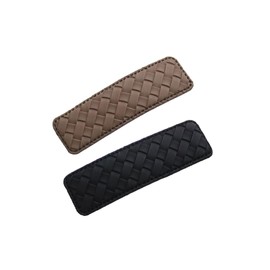 VINGTAINE H7704-B-BRBK- Women's Patching Fasteners, Set of 2, Braided Hair Clip, Patchin Clip, Casual, Adult, Daily Hair Accessory, Present, Gift