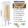 XRZT G8 Led Bulbs 60W 75W Halogen Bulb Replacement, T3/T4