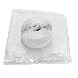 Outanaya 120x110cm DIY Window Insulation Film Windproof Draft Stopper for Winter