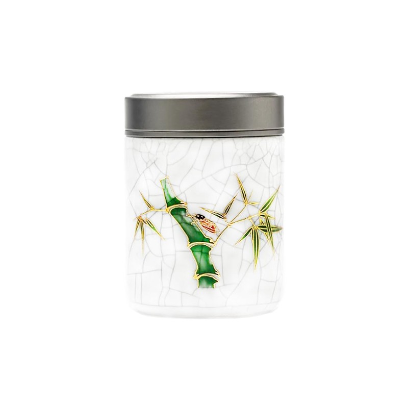 Tea Can, Tea Tin, Tea Container for Tea, Handmade Matcha