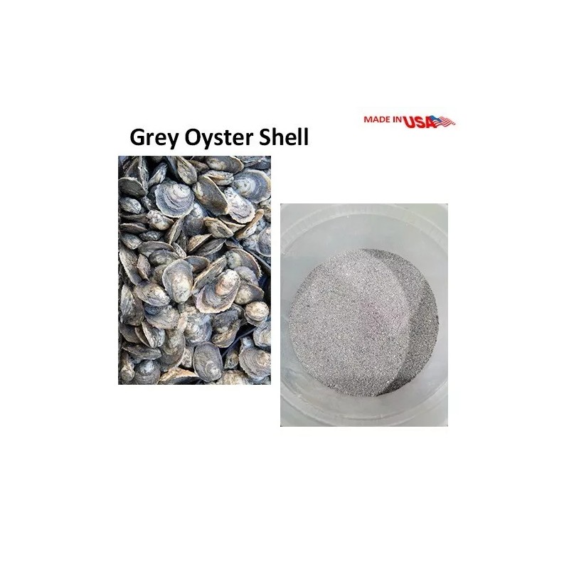 CR product 5-lbs organic oyster shell powder plant fertilizer/chi