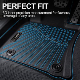 Floor Mats & Trunk Mat Fit for Lincoln Nautilus 2024 2025 2026,All Weather Protection TPE, Anti-Slip Floor Mats & Cargo Liner for Lincoln Nautilus 2024 2025 2026 Accessories