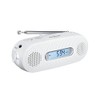 Panasonic RF-TJ10-W FM/AM 2-Band Receiver Hand Crank Charging Radio, White