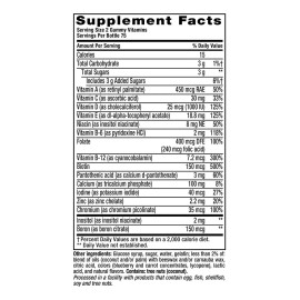 Multivitamínico Mujer: Vitalidad y Belleza para Ella (60 Gomitas) 🍓💜