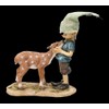 Pixie Goblin Figure with Fawn Bambi and Me Gnome Dwarf