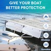 ORLANG 16" Dock Bumpers,PVC Dock Fenders with Stainless Steel Screws,Boat