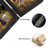 Janreefan Double 4X4 Picture Frames Hinged Folding Photo Frames in