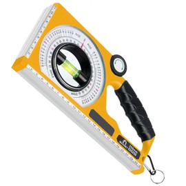 BJDSI Adjustable Angle Finder,Powerful Magnetic,Error is ±0.1°,3-line level bubble.