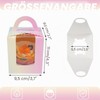 KEYIDO Pack of 30 Cupcake Transport Boxes 1 Cupcake Box