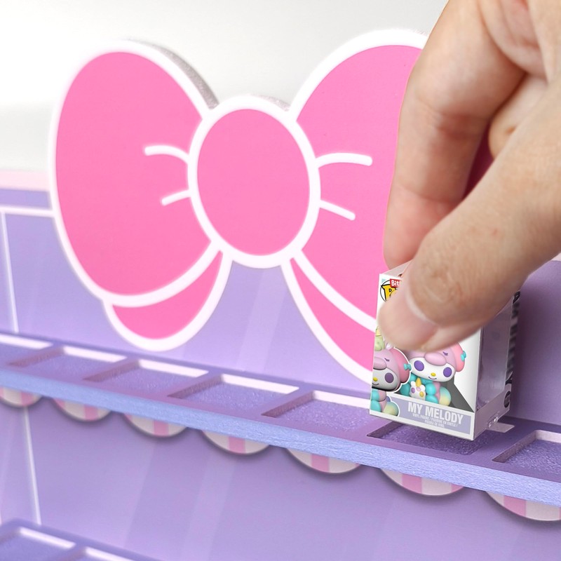 AUFGELD Display Shelf Compatible with Funko Bitty Kitty Series, Kitty