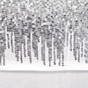 Lush Decor - Shower Curtain, Luxurious Sequinned Desin, Shimmery Bathroom