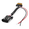 Mofun Tail Light Auxiliary Power Plug Harness Compatible with Polaris