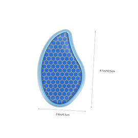 Healvian 3pcs Pedicure Foot File Portable Callus Remover for Dead Skin Manual Exfoliating Tool for Home Pedicure for Daily Foot Care and Salon Use and Easy to Clean