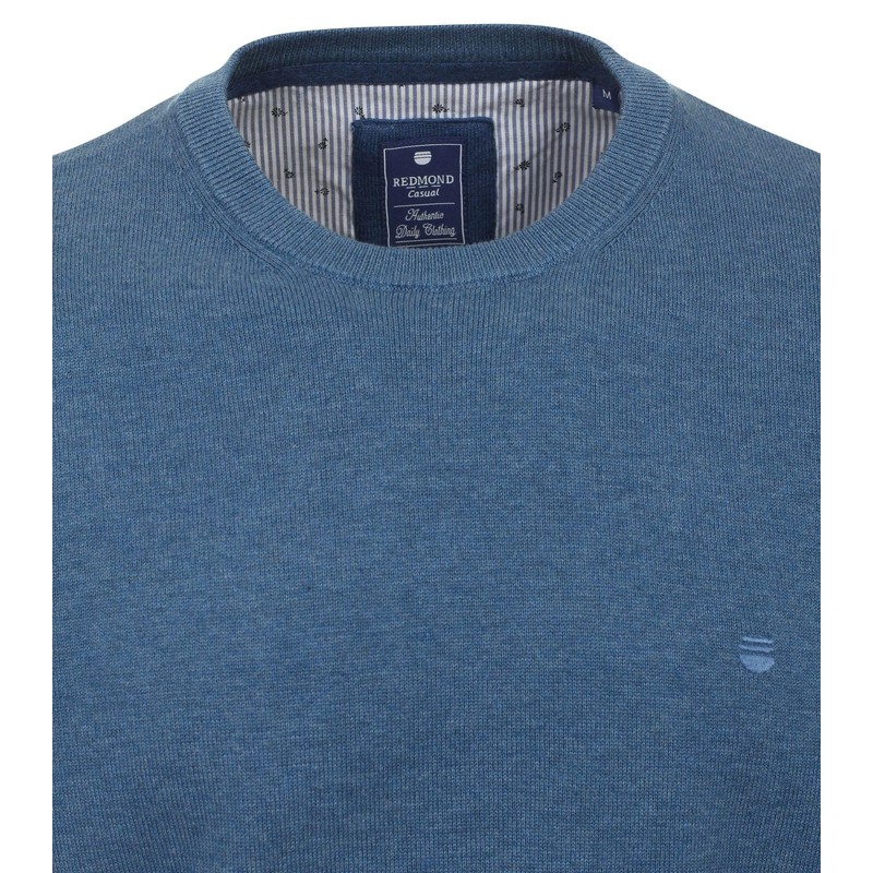 Redmond Plain Jumper, Blue (121)