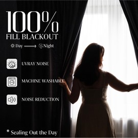 Jubilantex Pink Full Blackout Curtains with Ruffle Heavy Solid Thermal Insulated Window Treatment Set Soft Drapes for Bedroom Living Room Light Blocking Rod Pocket Curtain, 40Wx84L, 2 Panels