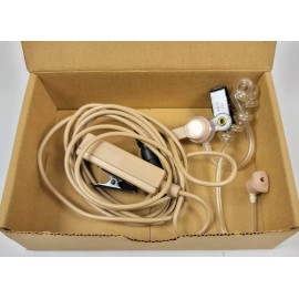 Otto Communications V1-10165 2-Wire Palm Mic Kit w/ Tube Saber Beige