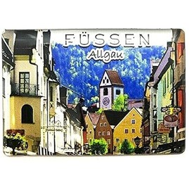 Füssen Magnet Allgaeu Germany Füssen Fridge Magnet Füssen Fridge Magnet Füssen Souvenir