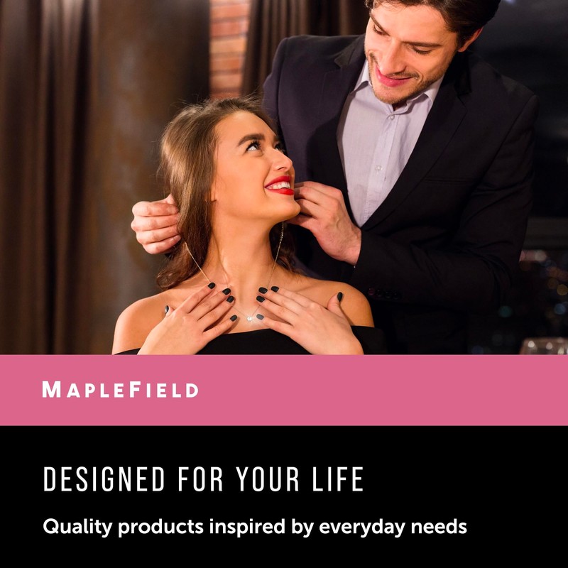 Maplefield Ultrasonic Jewelry Cleaner Solution (16 oz) for Gold, Silver