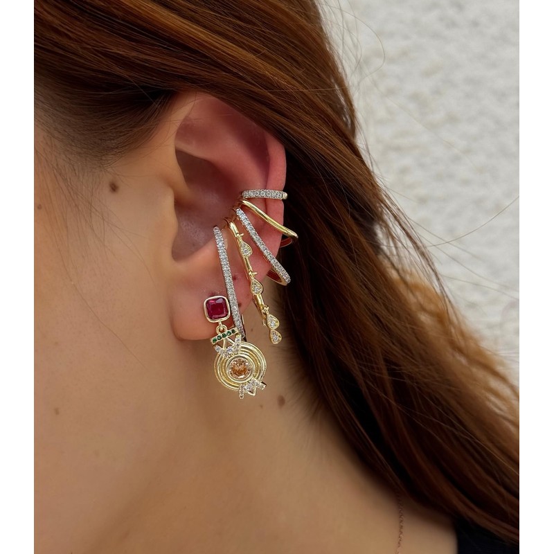 Claw Ear Cuff Earrings for Women | 14K Gold &