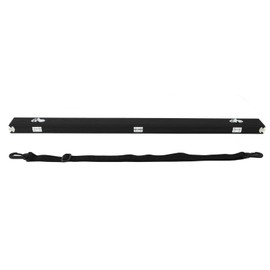 Violin Bow Case Anti Collision Soft Lining Leather Violin Bow Carrying Box with Adjustable Strap