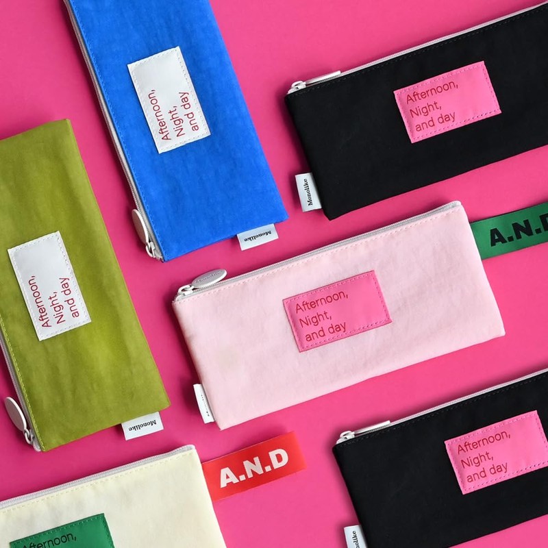 Monolike Pencil case, BLUE, Simple Color