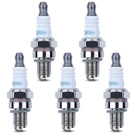 Qiuwanzia CMR6H Spark Plug 3365 for Stihl FS90 FS90R FS100R FS110R MS171 MS181 MS211 MS192C MS193T HL90 HL110 HT100 KM90 BR500 MS201TC MS201 MS201C Trimmer Weedeater Chainsaw Blower