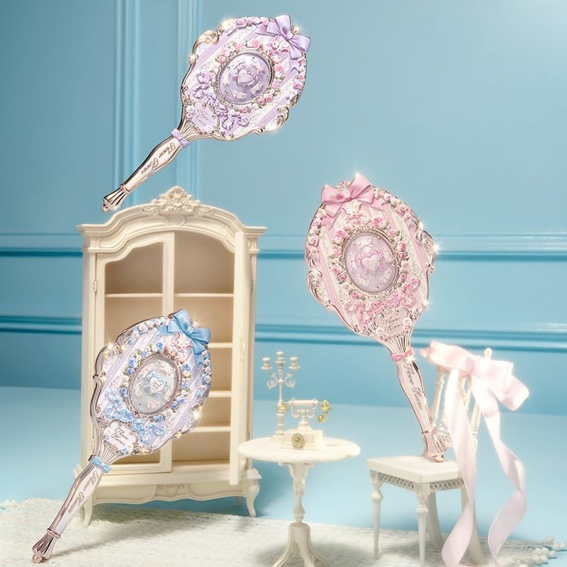 Flower Knows Bunny Garden Collection - Espejo de mano (conejito