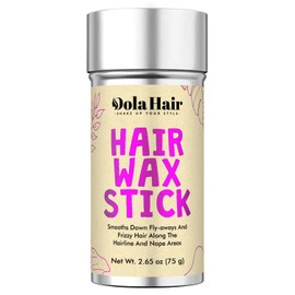 Dolahair- Cera para el cabello en barra: pomada para controlar y peinar los cabellos sueltos para niños, mujeres y hombres: máquina para hacer moños y acondicionadores