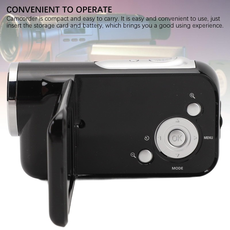 Bewinner Video Camera Camcorder Full HD 1080P 16MP Vlogging Camera