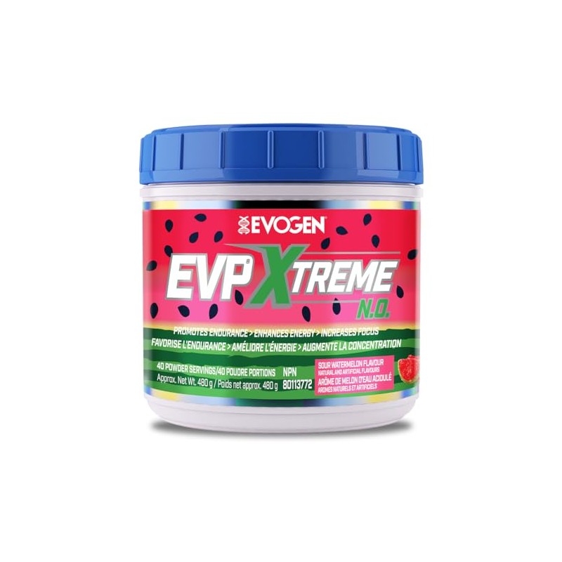 Evogen EVP Xtreme NO | Arginine Nitrate, Beta-Alanine, Citrulline Pre-Workout,