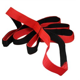 Yoga Stretch Strap with 8 Loops - Ideal for Yoga, Dance, Physical Therapy, Rehab, Stretching, Fitness, Workout