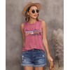 Take Me Where Summer Never Ends Letter Printed Tanks Cute