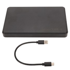 Hard Drive Enclosure 2.5in USB3.1 Type C 10Gbps Transfer ABS Material HDD SSD External Enclosure with LED Indicator