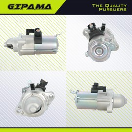 GIPAMA 19280 Starter for Acura ILX 2013 2014 2015, Honda Civic 2012 2013 2014 2015,Honda CR-V 2012 2013 2014, Honda Crosstour 2012 2013 2014 2015, L4 2.4L,19280N Starter