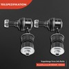 Frankberg 2 x Front Axle Coupling Rod Compatible with Astra