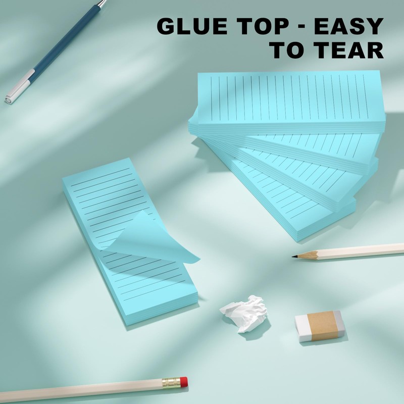 Magnetic Notepads Note Pads for Fridge with Full Magnet Back,