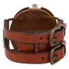 Gusti Leder studio "Dennis" Genuine Leather Sundial Bracelet 2A22-24-10